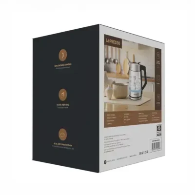 کتری برقی لپرسو LePresso Multi-Temperature Illuminated Glass Kettle LPCFFM0008 3