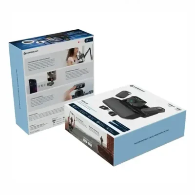 میکروفون بی سیم پاورولوژی Powerology Pure Q1 AI Noise-Cancelling Microphone PWS20BK 6