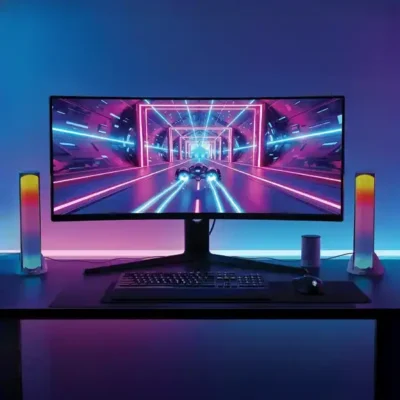 اسپیکر گیمینگ گرین لاین Green Lion Soundray Gaming Speakers GNSDRAYSPWH 3