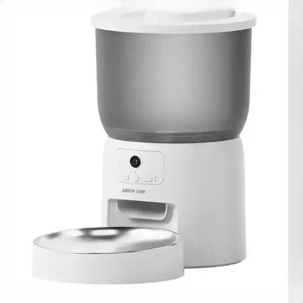 ظرف غذای هوشمند حیوانات خانگی گرین لاین Green Lion Smart Pet Feeder GNSMTPETFRWH