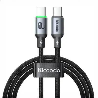 کابل شارژ دو سر تایپ سی 60 وات 1 متر مک دودو Mcdodo Cab Luma Type-C Cable CA-6870