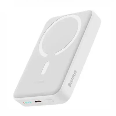 پاور بانک 10000 وایرلس 15 وات و تایپ سی 30 وات بیسوس Baseus PPCXM1030 Magnetic Mini Power Bank 3