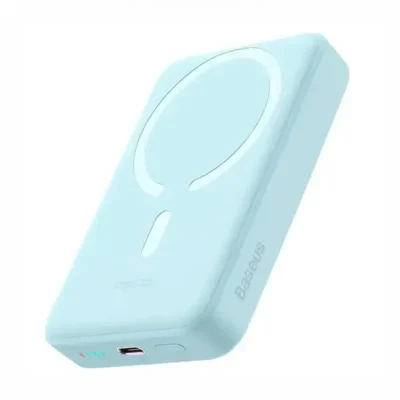 پاور بانک 10000 وایرلس 15 وات و تایپ سی 30 وات بیسوس Baseus PPCXM1030 Magnetic Mini Power Bank