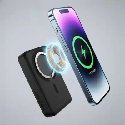 پاور بانک 10000 وایرلس 15 وات و تایپ سی 30 وات بیسوس Baseus PPCXM1030 Magnetic Mini Power Bank 7