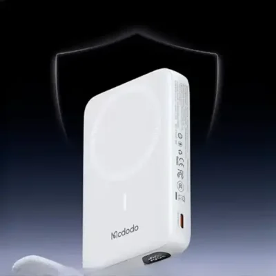 پاوربانک وایرلس 10000 با کابل متصل تایپ سی مک دودو Mcdodo Uni-Power Power Bank MC-865 4