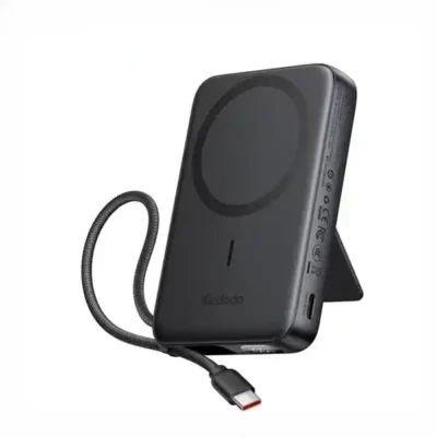 پاوربانک وایرلس 10000 با کابل متصل تایپ سی مک دودو Mcdodo Uni-Power Power Bank MC-865