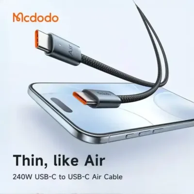 کابل دو سر تایپ سی 240 وات 1.8 متر مک دودو Mcdodo Cab Luma CA-7083 5