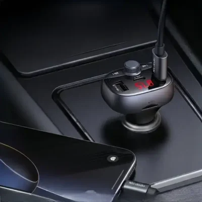 شارژر فندکی 72 وات و پخش کننده بلوتوث مک دودو Mcddodo Car Charger And FM Transmitter CC-5950 2