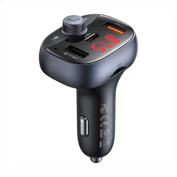 شارژر فندکی 72 وات و پخش کننده بلوتوث مک دودو Mcddodo Car Charger And FM Transmitter CC-5950