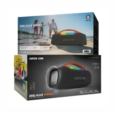 اسپیکر بلوتوثی 120 وات گرین لاین Green Lion Beam Pro Portable Speaker GNBP120WSBK 3