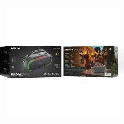 اسپیکر بلوتوثی 100 وات گرین لاین Green Lion Beam Plus Wireless Speaker GNBMPLSSPBK 2