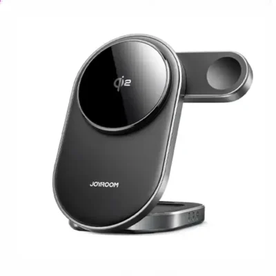 هولدر و شارژر وایرلس جویروم JR-W17 3-in-1 Wireless Charger