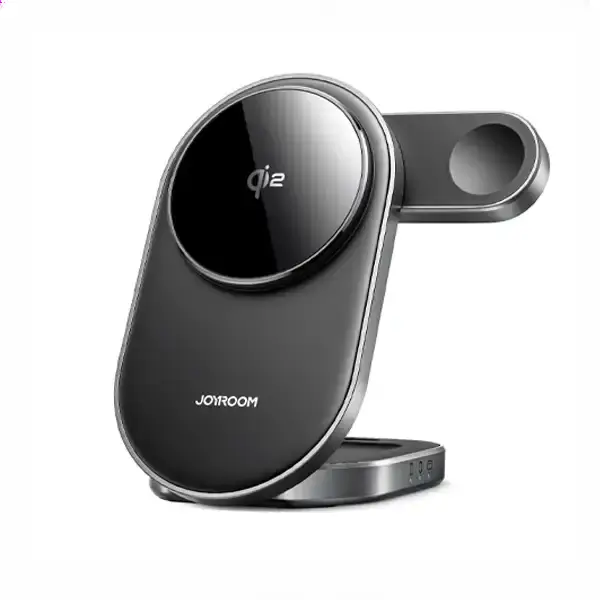 هولدر و شارژر وایرلس جویروم JR-W17 3-in-1 Wireless Charger