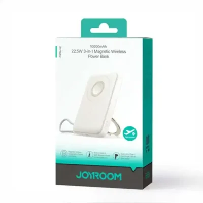 پاور بانک10000 مگنتی 22.5 وات جویروم Joyroom JR-PBM02 3in1 magnetic mobile power bank 6