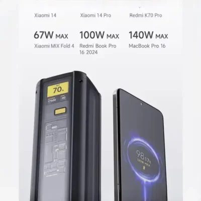 پاوربانک 212 وات 25000 شیائومی Xiaomi HyperCharge Power Bank P03MI 5