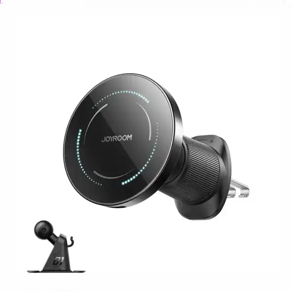 هولدر دریچه کولری و رو داشبوردی وایرلس مگنتی جویروم Joyroom Holder JR-ZS502