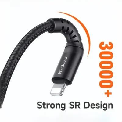 کابل شارژ و انتقال داده لایتنینگ 1 متر مک دودو MCDODO 3A Lightning Fast Charge Data Cable CA-2261 2