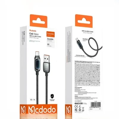 کابل شارژ USB به تایپ سی 6 آمپر مک دودو MCDODO CA-0380 2