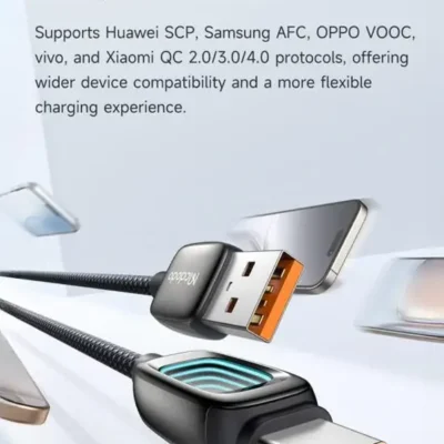 کابل شارژ USB به تایپ سی 6 آمپر مک دودو MCDODO CA-0380 9