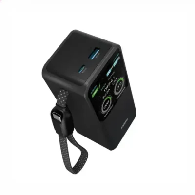 پاوربانک 20000 هوشمند با کابل پرودو Porodo POLO II POWER BANK PDPBFCH0101BK 3