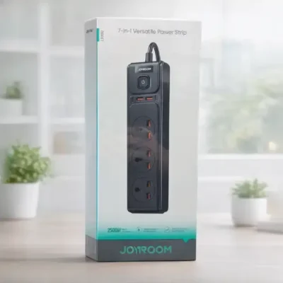 چند راهی برق 2500 وات جویروم JOYROOM 7-in-1 Versatile Power Strip JR-TE1 5
