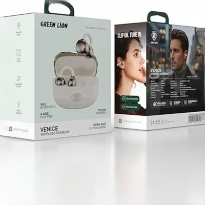هندزفری بی‌سیم گرین لاین Green Lion Venice Wireless Earbuds GNVENBUD88BG 5