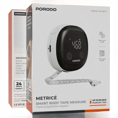 متر نواری هوشمند بدن پرودو Porodo METRICE Smart Body Measure Tape With Bluetooth PDER30 4