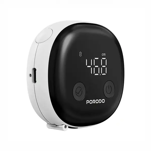 متر نواری هوشمند بدن پرودو Porodo METRICE Smart Body Measure Tape With Bluetooth PDER30