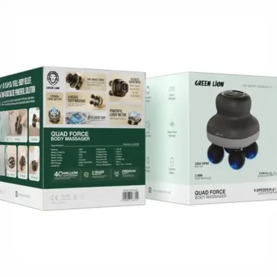 ماساژور بدن چهارگانه گرین لاین Green Lion Quad Force Body Massager GNQDFORMG38BK 2