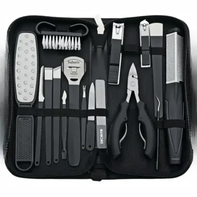 ست ۱۶ کاره مانیکور و پدیکور ناخن‌ پرودو Porodo Manicure & PedicureSet PDLFST8010BK
