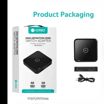 تبدیل و سوییچر 2به1 HDMI کوتسی Coteci HDMI Switcher Adapter OF-035 3