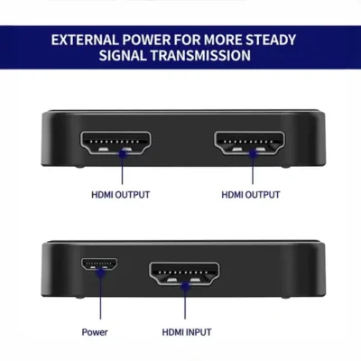 مبدل و سوئیچ 1به2 HDMI کوتسی Coteci HDMI Splitter Adapter OF-037 2