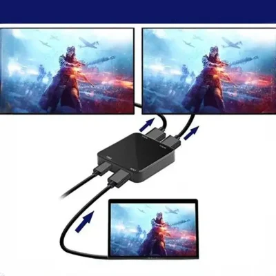 مبدل و سوئیچ 1به2 HDMI کوتسی Coteci HDMI Splitter Adapter OF-037 3