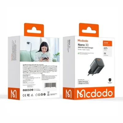 آداپتور شارژ مینی 30 وات مکدودو Mcdodo Nano 30W Gan Charger CH-008 6