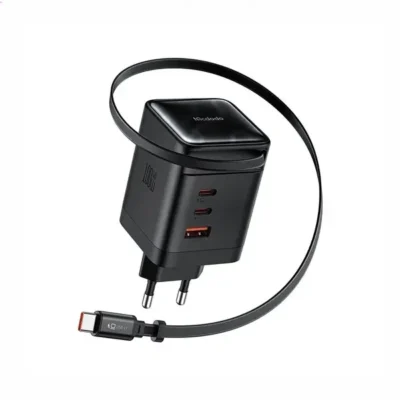 آداپتور شارژ 4پورت 100W مکدودو با کابل جمع شونده Mcdodo GaN Charger 100W ch-847 5
