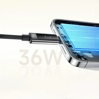 کابل شارژ تایپ سی به لایتینینگ 36W مک دودو Mcdodo Cab Vision 36W 1.2m CA-8880 4