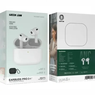 هندزفری بلوتوث گرین لاین Green Lion Earbuds Pro 3 GNPRO3ANC 3