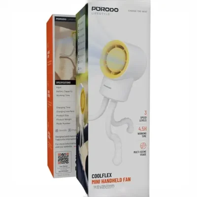پنکه رومیزی پرودو Porodo Mini Handheld Fan PDF35A 6