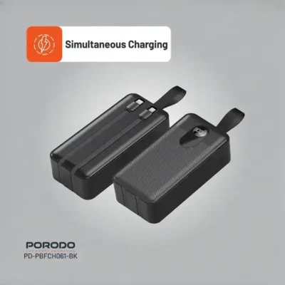 پاوربانک 50000 به همراه کابل متصل پرودو Porodo 50000mAh Power Bank PDPBFCH061 3