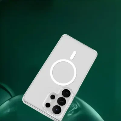 قاب مگ سیف S26 Ultra گرین لاین Green Lion MagSafe Crystal Clear Case GNMGCRS26U 4