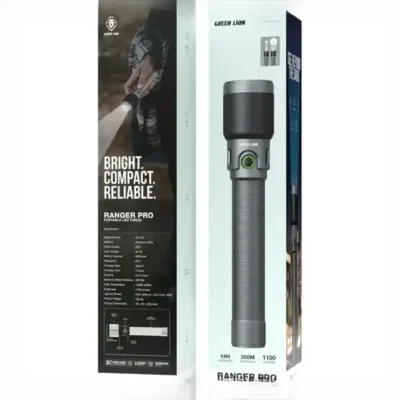 چراغ قوه LED گرین لاین Green lion Ranger Pro Portable GNRNGRPRTH 3