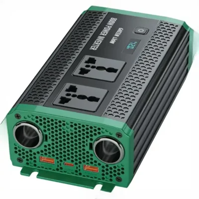 اینورتر 800 وات گرین لاین Green Lion GC-350 Car Inverter GNGC350CRINBK 3