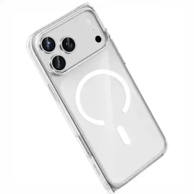 قاب شفاف مگ سیف آیفون 17 پرو مکس گرین لاین Green Lion Magsafe Crystal Clear Iphone 17 Pro GNMCRYC17PMCL 2
