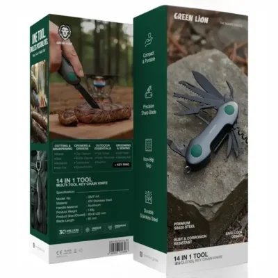 چاقو سوئیسی 14 کاره گرین لاین Green Lion 14 IN 1 Multi Tool GN14N1MTOLBK 3