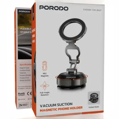 هولدر گوشی مغناطیسی پرودو Porodo Phone Holder PDMSMPHBK 2