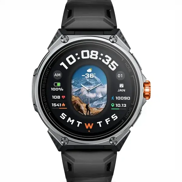 ساعت هوشمند پاورولوژی Powerology Alfa Smart Watch PSWBT348BK
