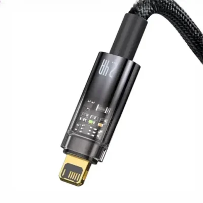 کابل لایتنینگ هوشمند بیسوس 2 متر Baseus CATS000501 Explorer 2