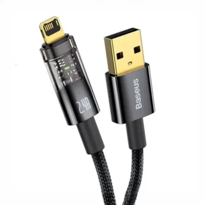 کابل لایتنینگ هوشمند بیسوس 2 متر Baseus CATS000501 Explorer 3