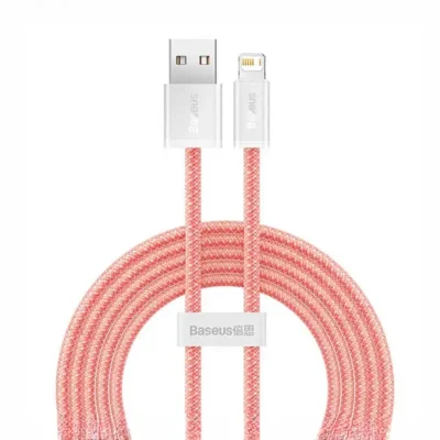 کابل لایتنینگ فست شارژ بیسوس BASEUS CABLE DYNAMIC SERIES FOR LIGHTNING 2.4A 2M CALD000502 4