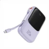 پاوربانک شارژر سریع 22.5 وات به همراه کابل تایپ‌سی 10000 بیسوس Baseus Qpow Pro Fast Charge Power Bank PPQD020101